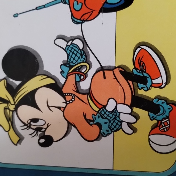 VINTAGE MICKEY & MINNIE MOUSE Pencil Box - Picture 2 of 5